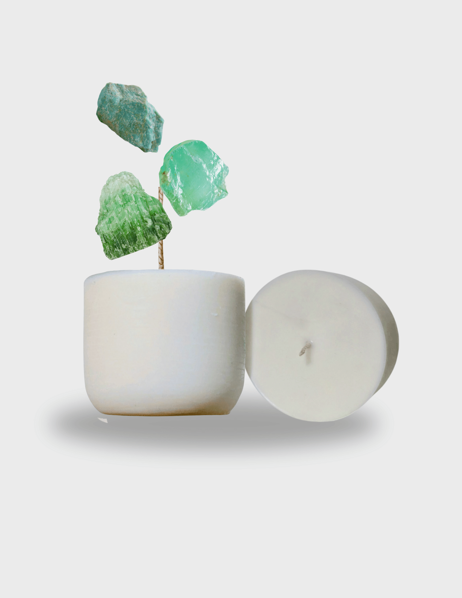 Renaissance de l'Émeraude céleste – Recharge Bougie parfumée