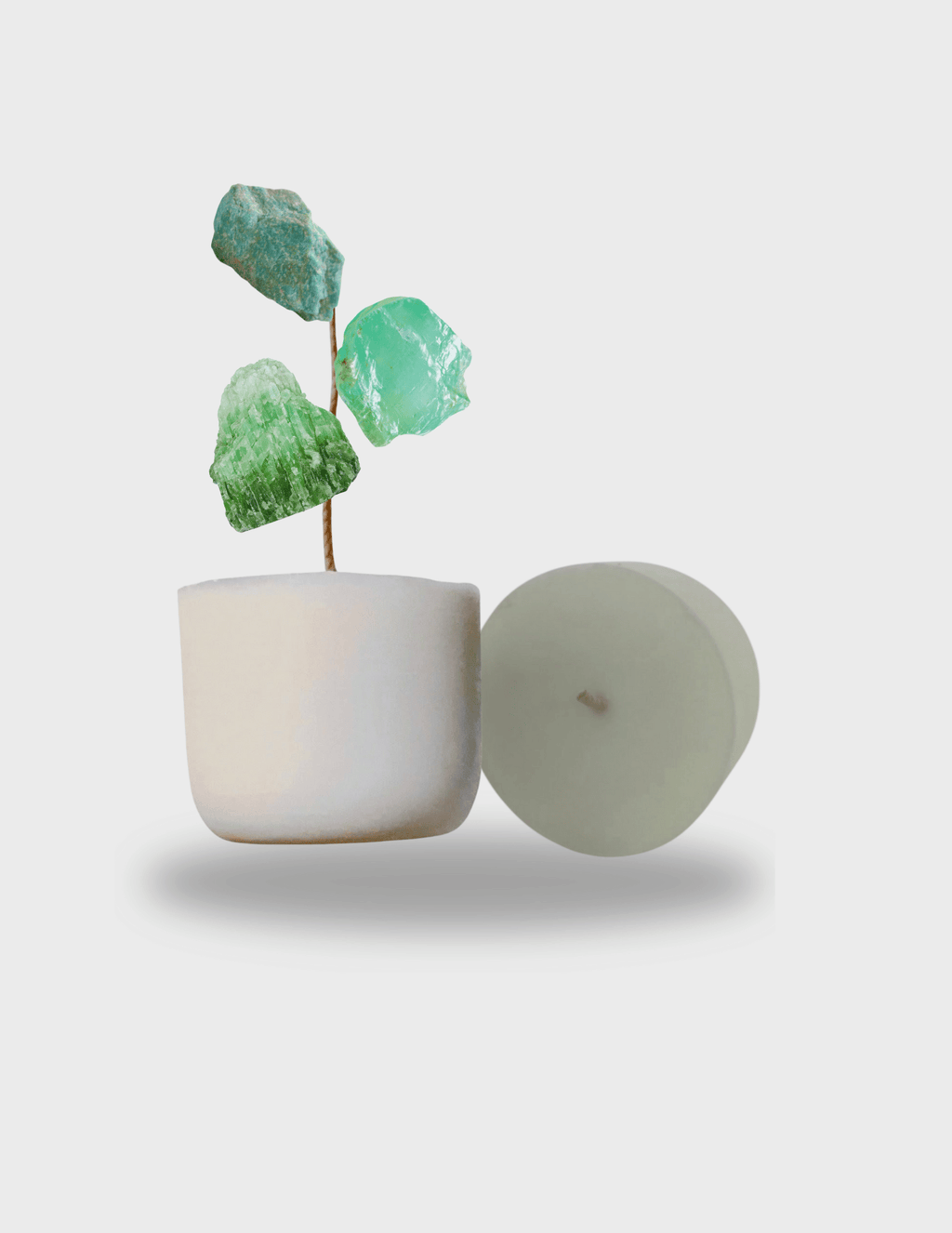 Recharge Bougie parfumée - Rituel de jade - Émeraude céleste